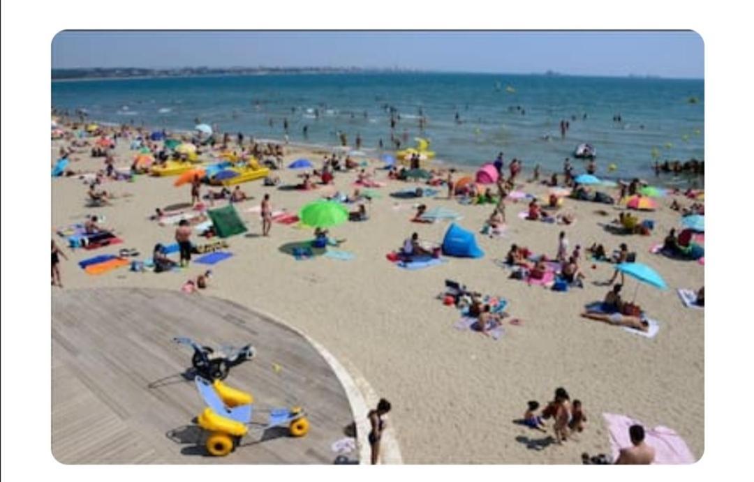 פו-סור-מר Studio Spacieux Plage מראה חיצוני תמונה